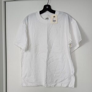 Roots White Short Sleeve Men's Tee